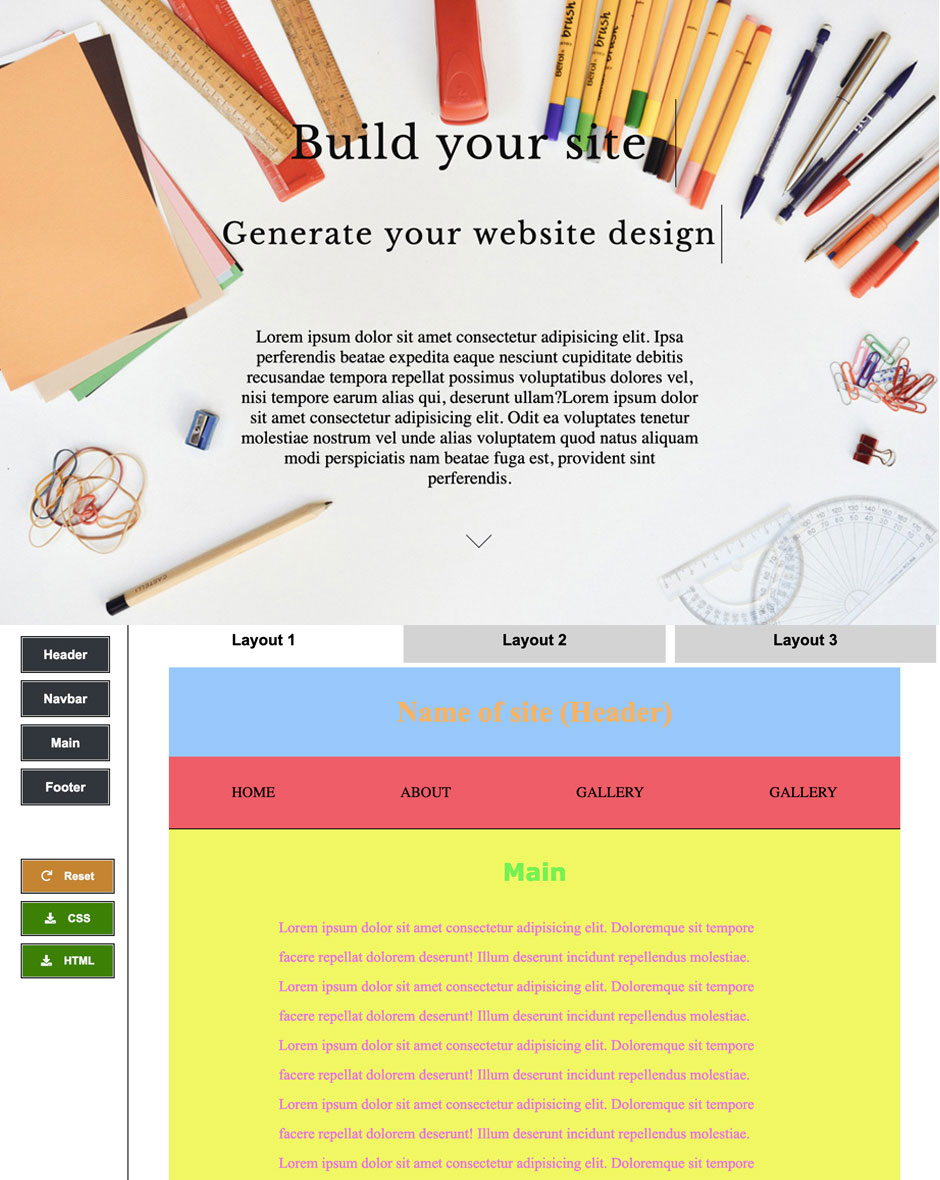 Build Your Site
